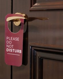 God Does Not Own a “Do Not Disturb” Sign